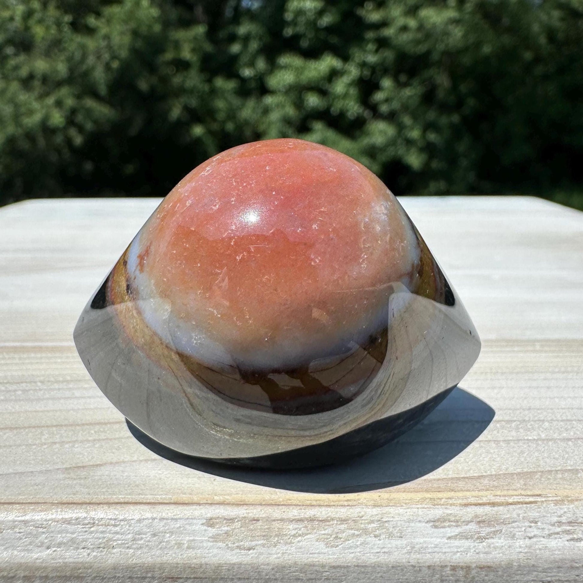 Medium Shiva Agate Eye from India | Eye Of Shiva Crystals | Third Eye Agate Crystals | Gems & Minerals | Crystal Collector Home Decor - #4