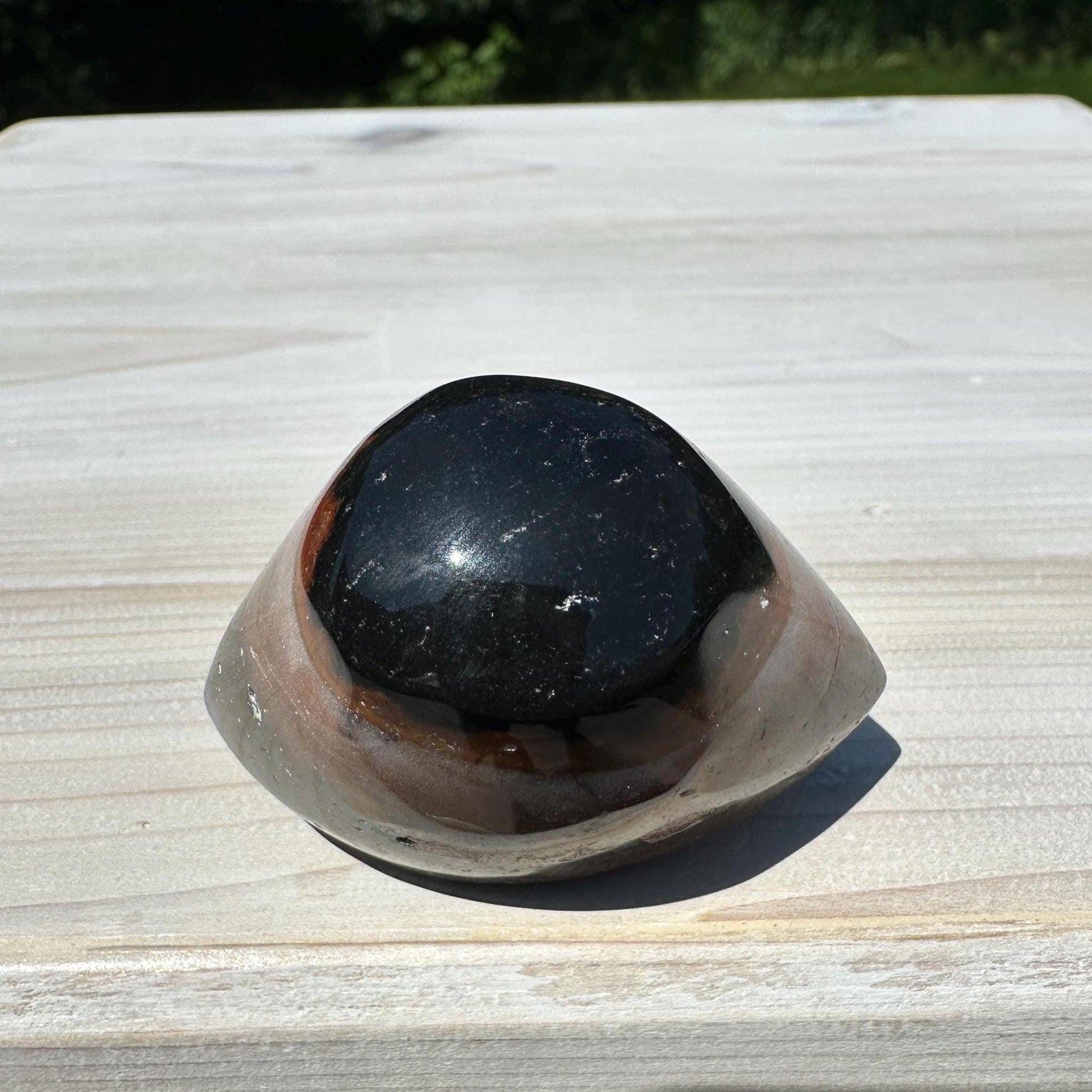 Medium Shiva Agate Eye from India | Eye Of Shiva Crystals | Third Eye Agate Crystals | Gems & Minerals | Crystal Collector Home Decor - #7