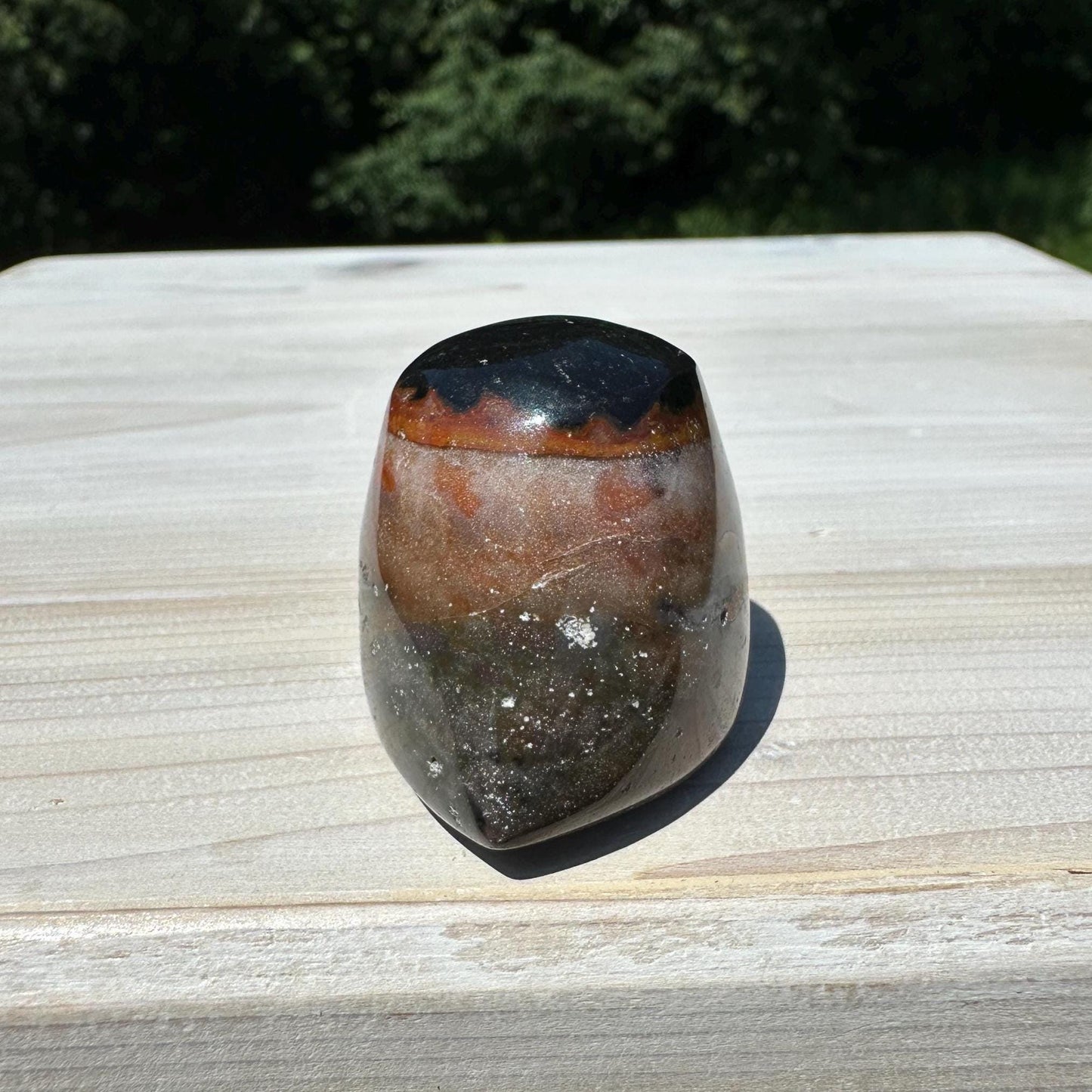 Medium Shiva Agate Eye from India | Eye Of Shiva Crystals | Third Eye Agate Crystals | Gems & Minerals | Crystal Collector Home Decor - #7