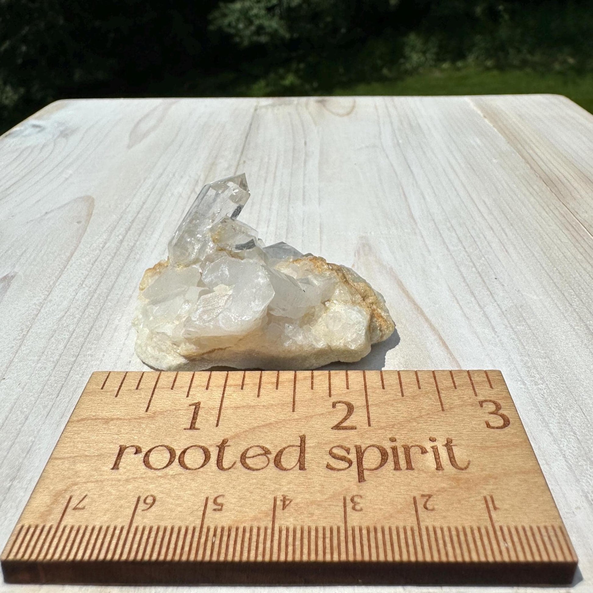 Beautiful Quartz Cluster with Hematite