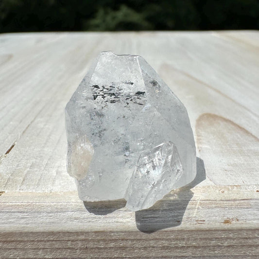 Pretty Twin Apophyllite Point - #1