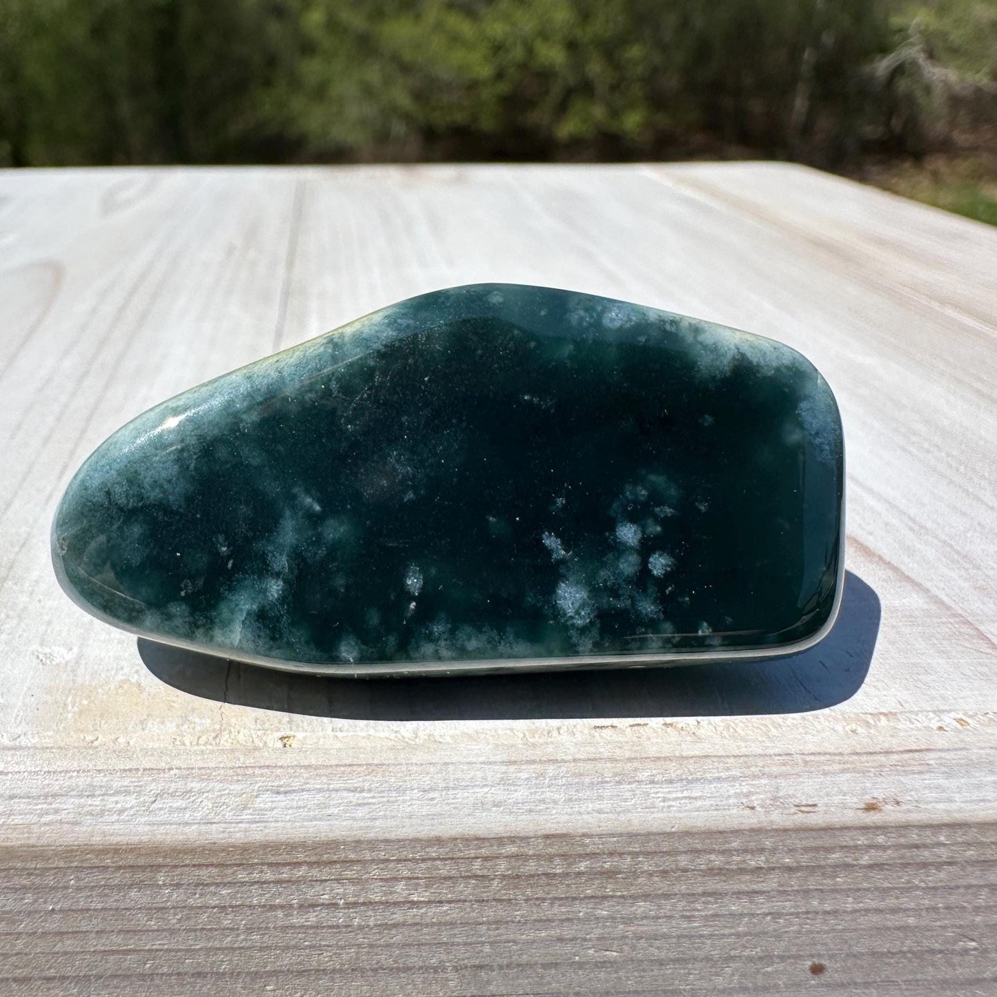 Polished Guatemalan Jadeite Freeform - #1