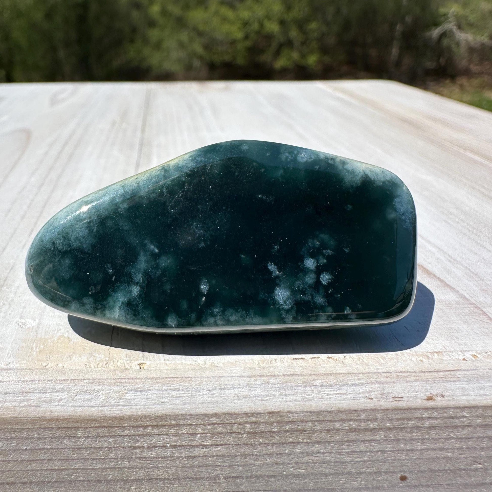 Polished Guatemalan Jadeite Freeform - #1