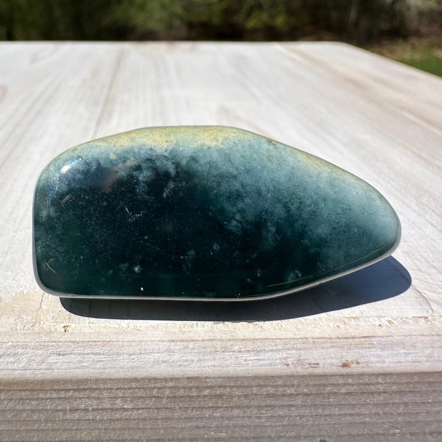 Polished Guatemalan Jadeite Freeform - #1