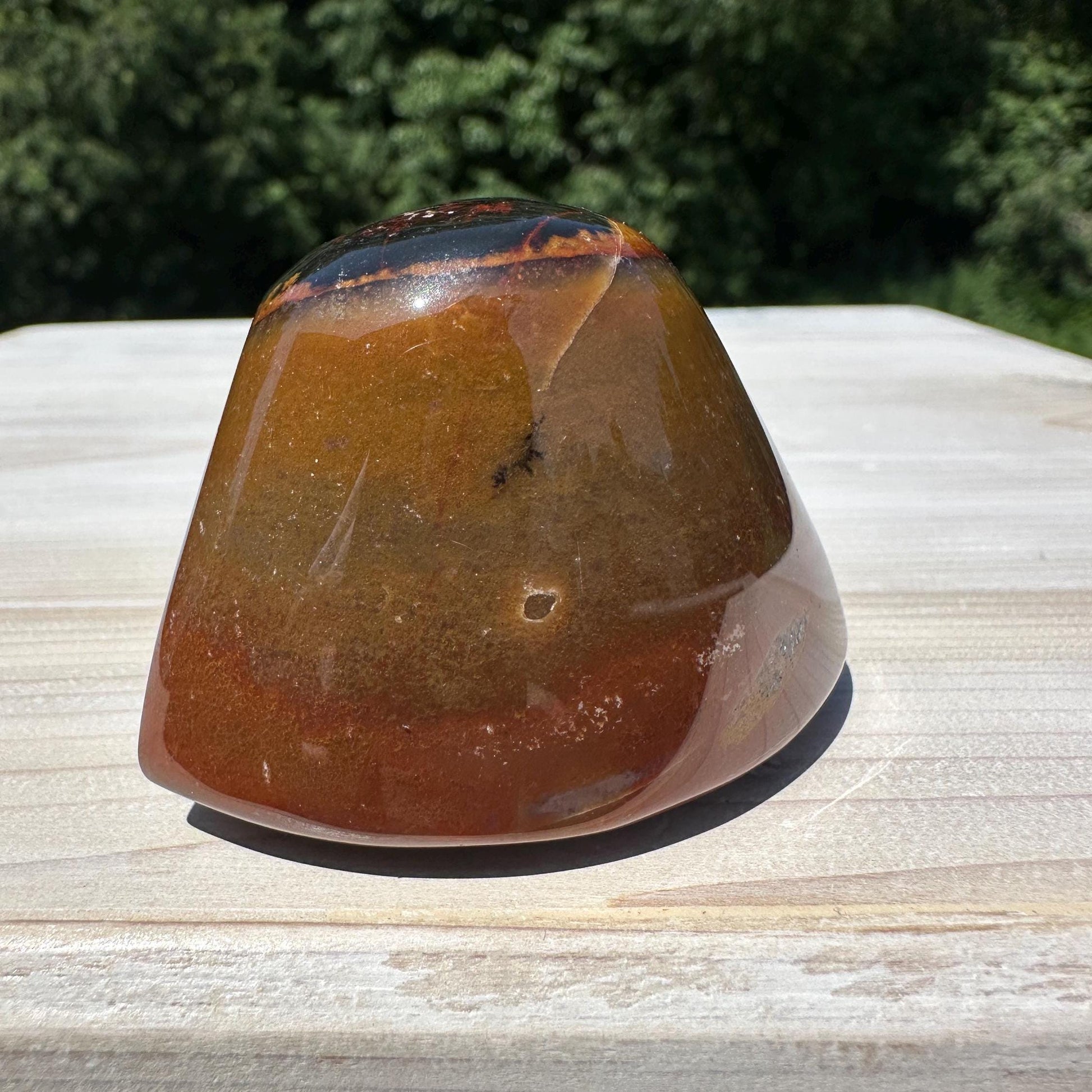 Large Shiva Agate Eye from India | Eye Of Shiva Crystals | Third Eye Agate Crystals | Gems & Minerals | Crystal Collector Home Decor - #1