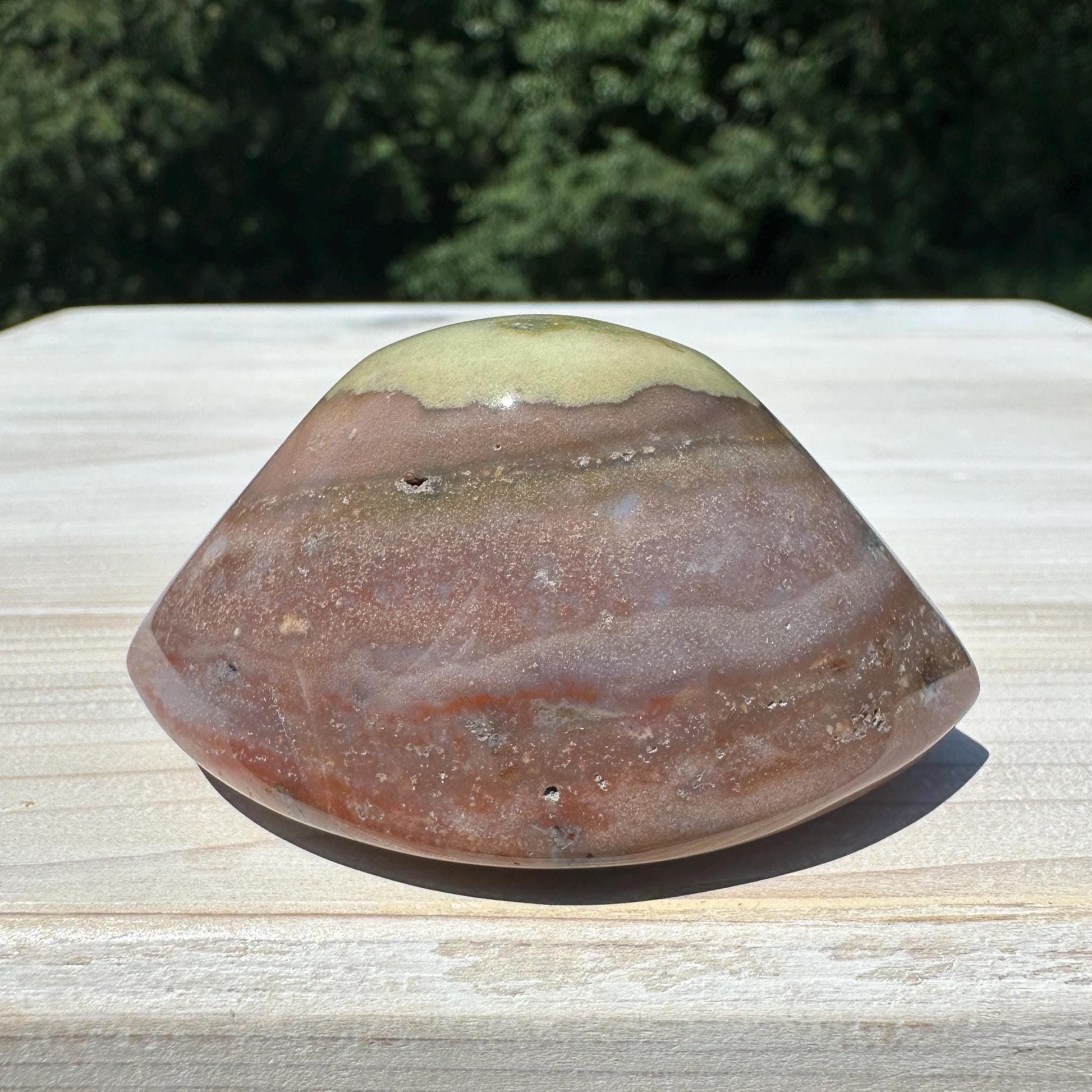 Large Shiva Agate Eye from India | Eye Of Shiva Crystals | Third Eye Agate Crystals | Gems & Minerals | Crystal Collector Home Decor - #3