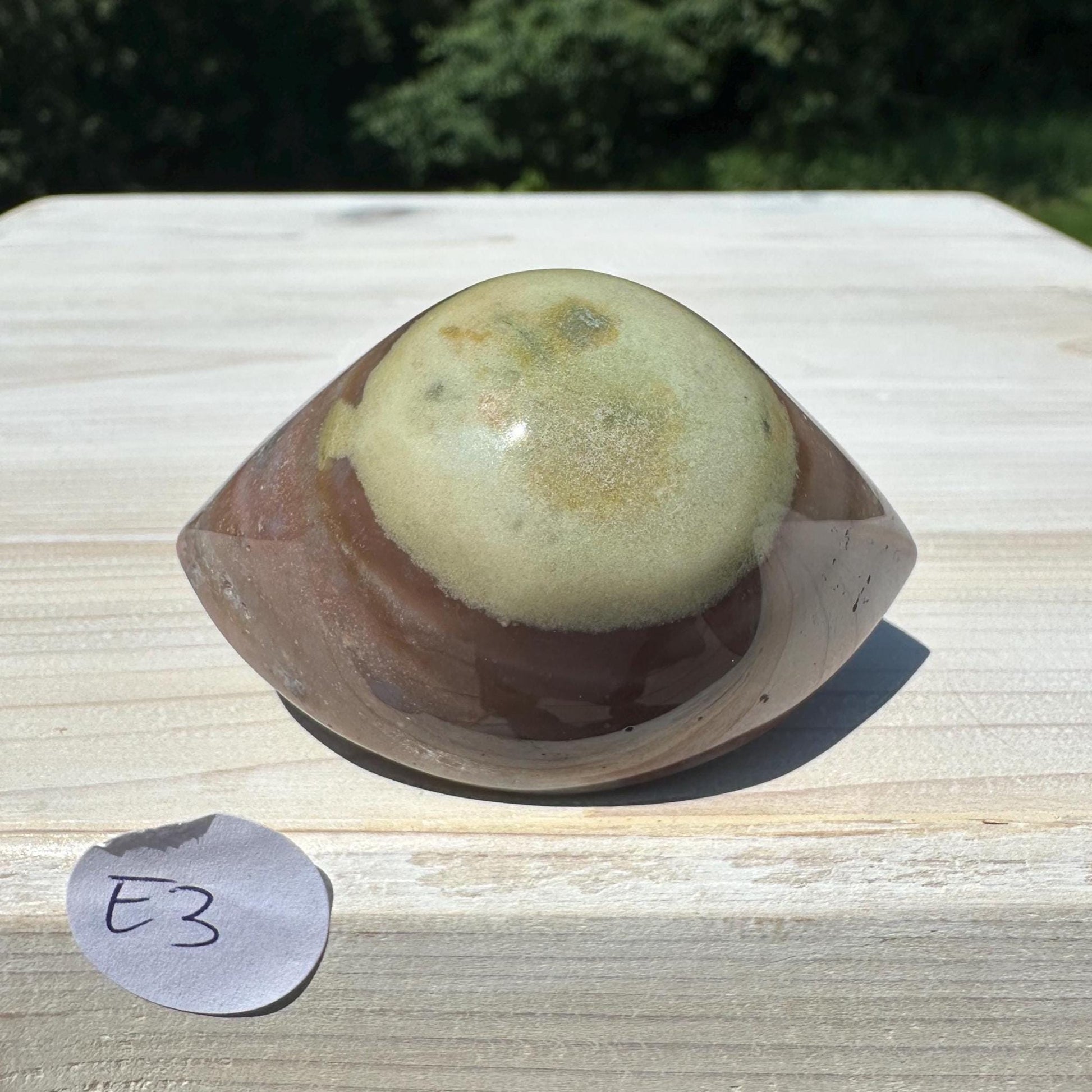 Large Shiva Agate Eye from India | Eye Of Shiva Crystals | Third Eye Agate Crystals | Gems & Minerals | Crystal Collector Home Decor - #3