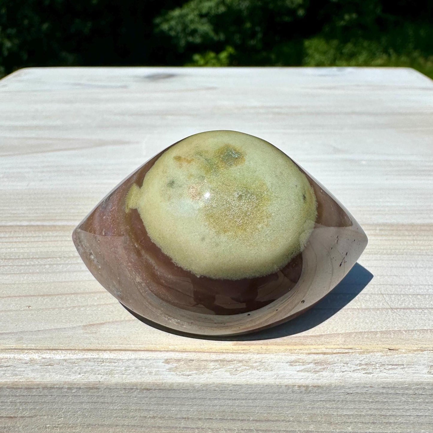 Large Shiva Agate Eye from India | Eye Of Shiva Crystals | Third Eye Agate Crystals | Gems & Minerals | Crystal Collector Home Decor - #3