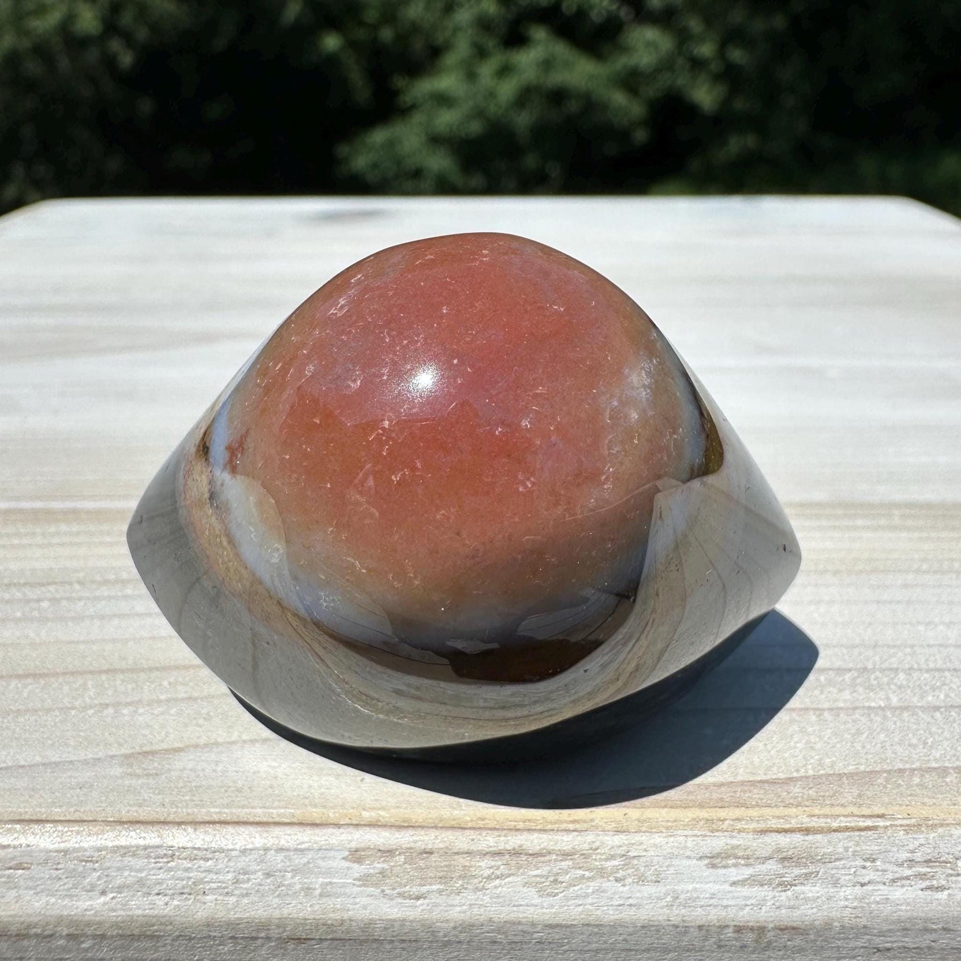 Medium Shiva Agate Eye from India | Eye Of Shiva Crystals | Third Eye Agate Crystals | Gems & Minerals | Crystal Collector Home Decor - #4
