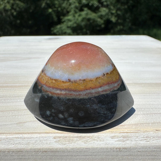 Medium Shiva Agate Eye from India | Eye Of Shiva Crystals | Third Eye Agate Crystals | Gems & Minerals | Crystal Collector Home Decor - #4