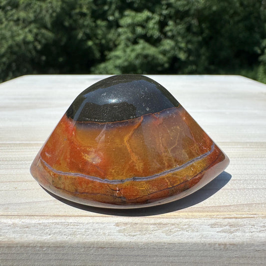 Medium Shiva Agate Eye from India | Eye Of Shiva Crystals | Third Eye Agate Crystals | Gems & Minerals | Crystal Collector Home Decor - #5