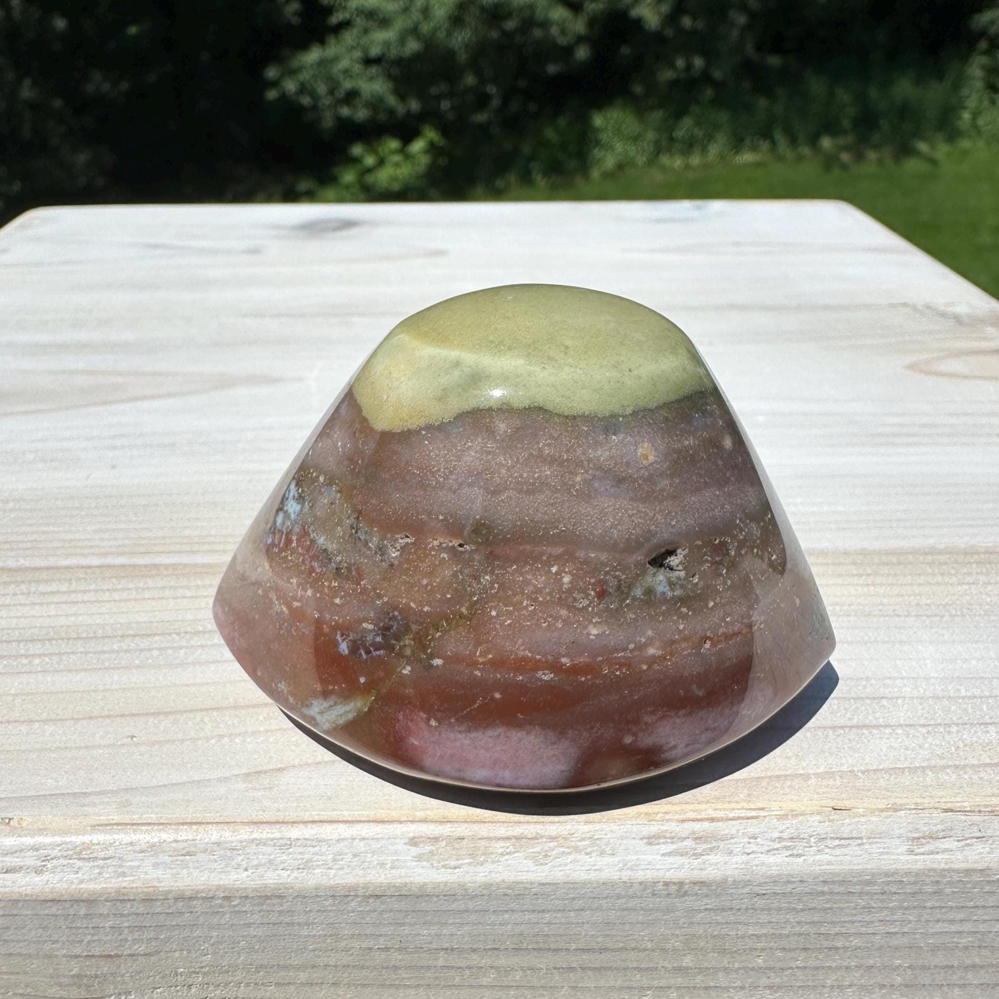 X Large Shiva Agate Eye from India | Eye Of Shiva Crystals | Third Eye Agate Crystals | Gems & Minerals | Crystal Collector Home Decor - #6