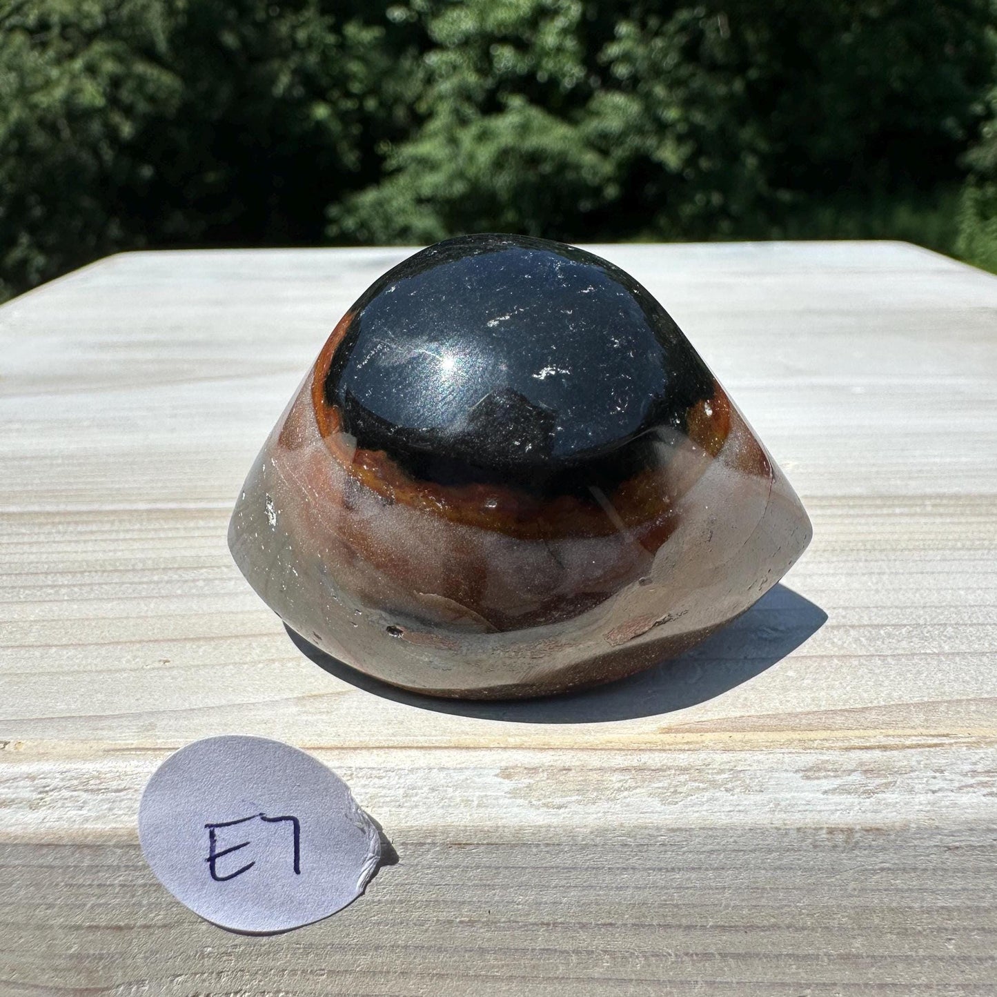 Medium Shiva Agate Eye from India | Eye Of Shiva Crystals | Third Eye Agate Crystals | Gems & Minerals | Crystal Collector Home Decor - #7