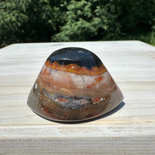 Medium Shiva Agate Eye from India | Eye Of Shiva Crystals | Third Eye Agate Crystals | Gems & Minerals | Crystal Collector Home Decor - #7