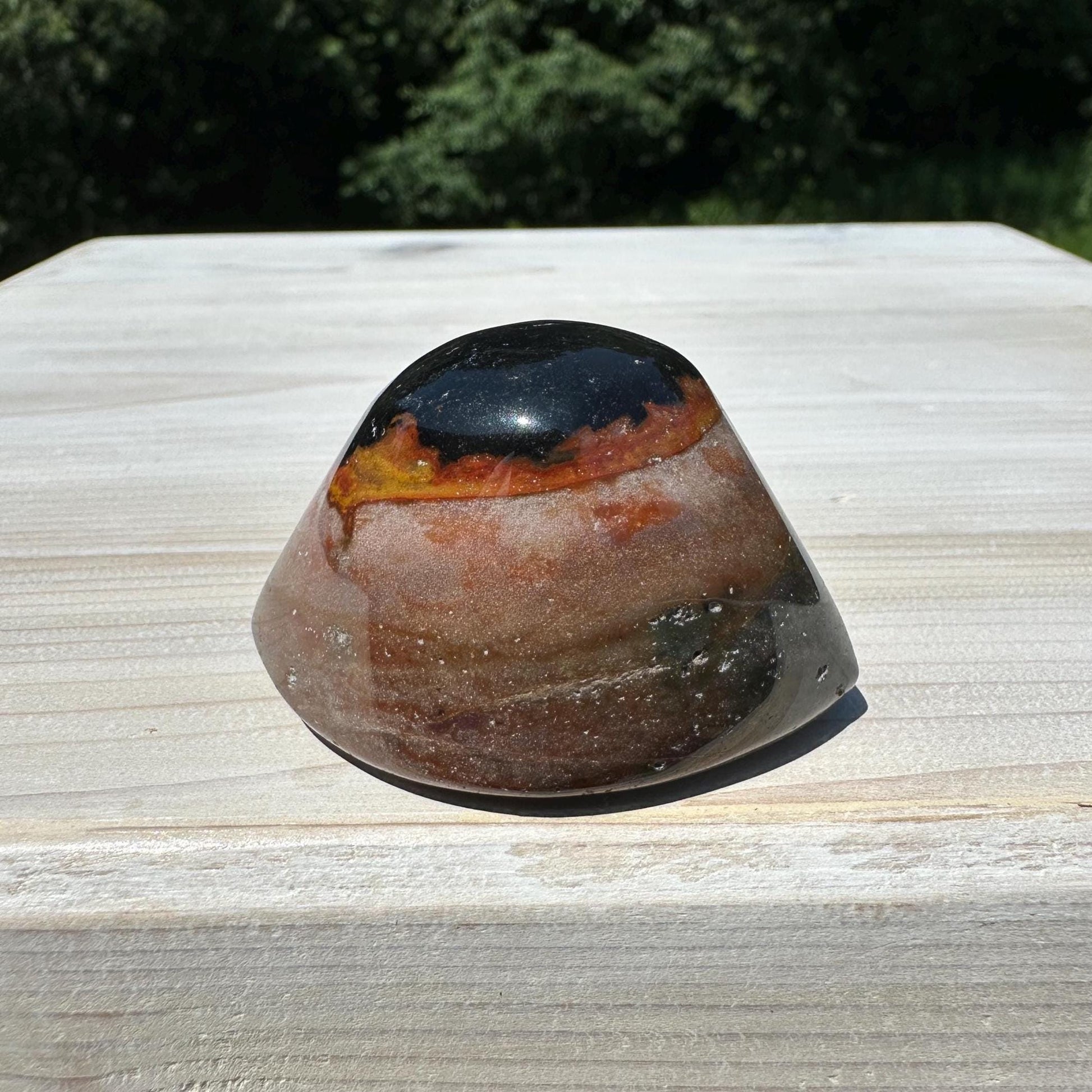 Medium Shiva Agate Eye from India | Eye Of Shiva Crystals | Third Eye Agate Crystals | Gems & Minerals | Crystal Collector Home Decor - #7