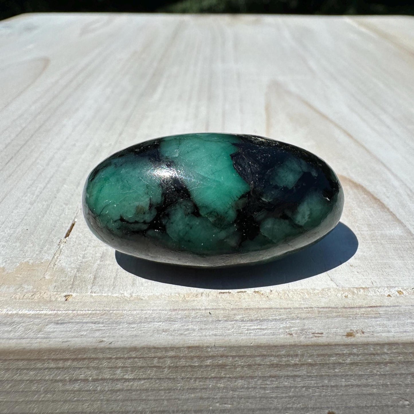 Beautiful Natural High Quality Emerald Polished Lingam - #3