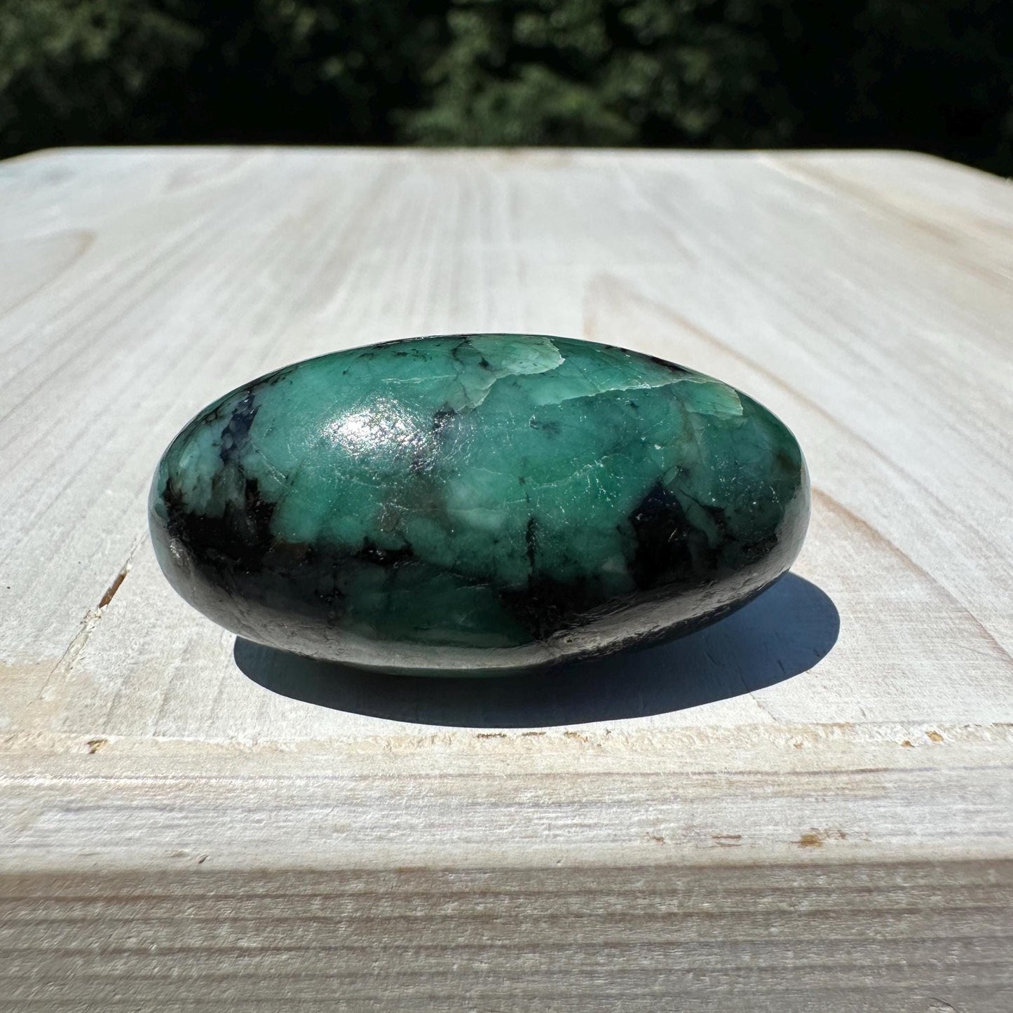 Beautiful Natural High Quality Emerald Polished Lingam - #3