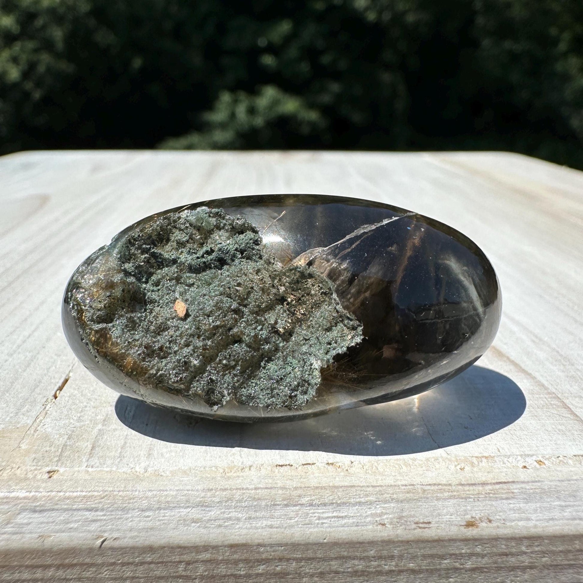 Incredible Himalayan Quartz Lingam with Rutile from India