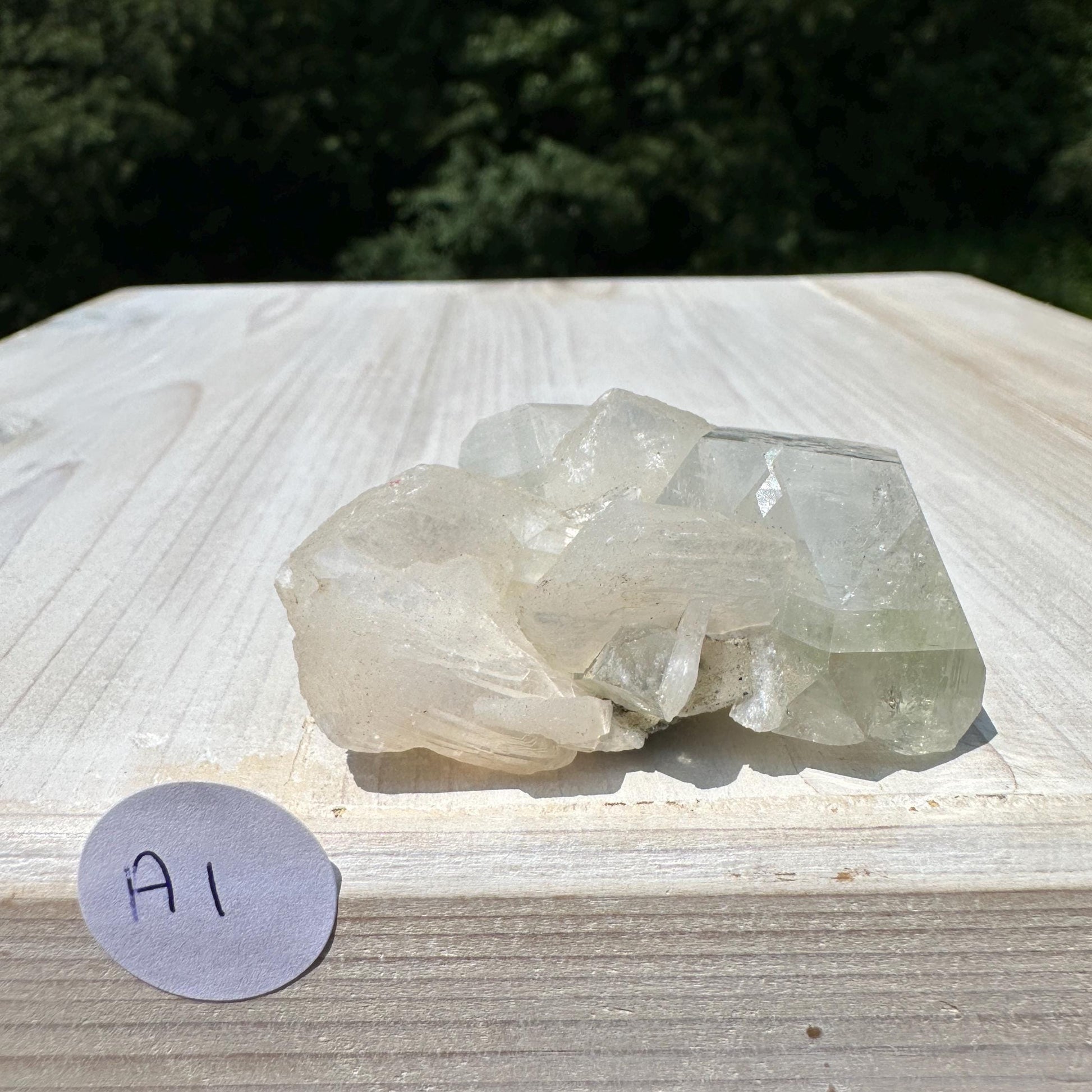 Pretty Apophyllite with Stilbite and Chalcedony Cluster