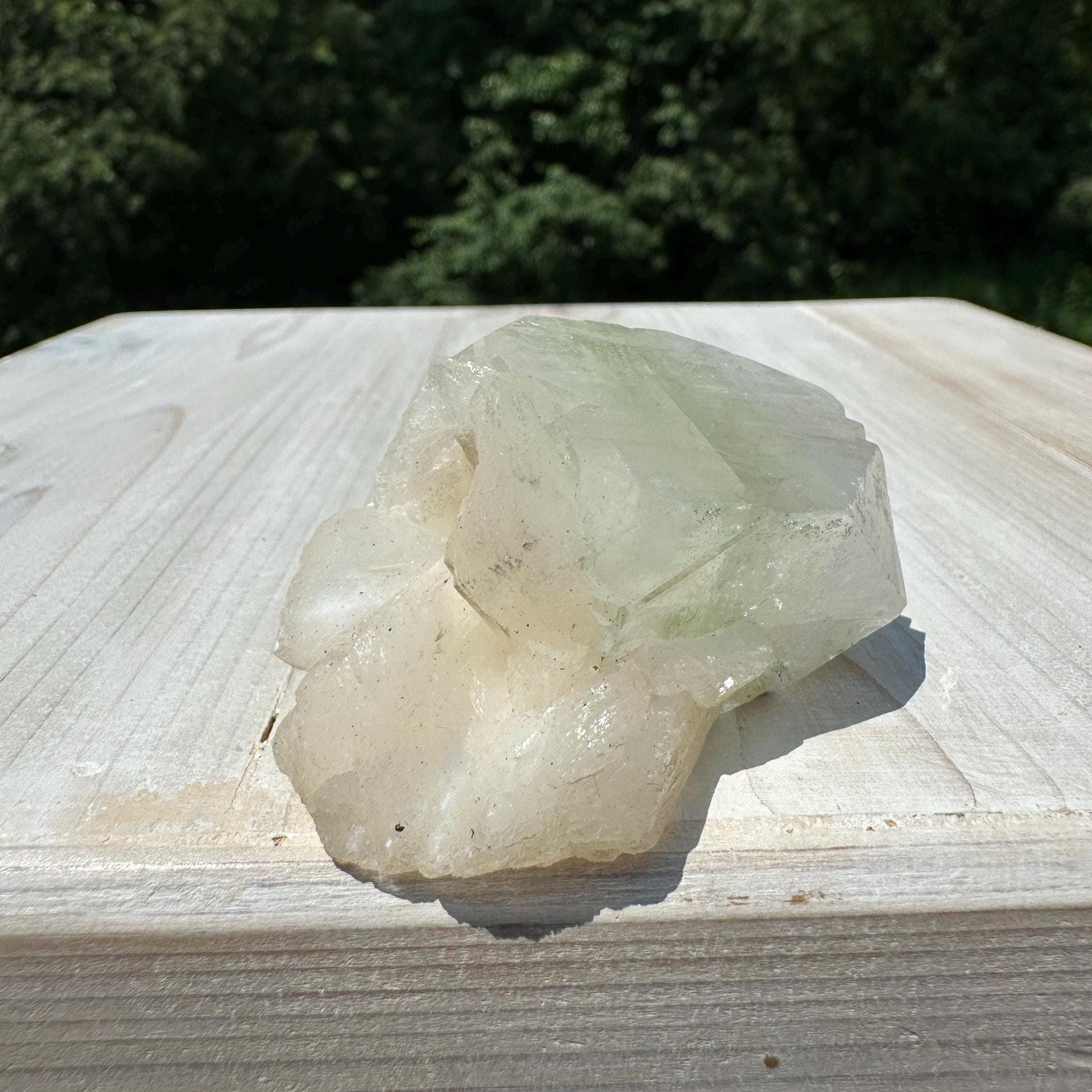 Pretty Apophyllite with Stilbite and Chalcedony Cluster