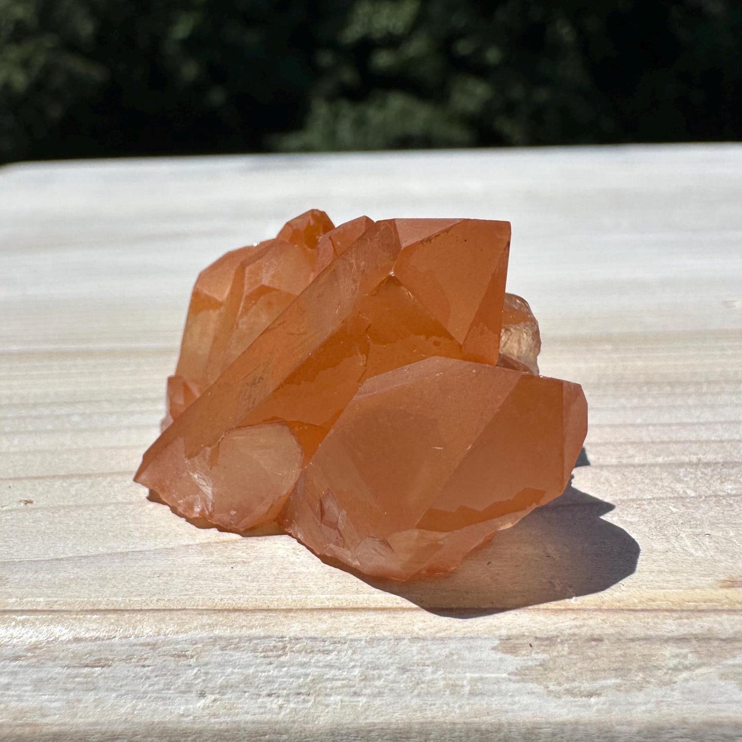 Beautiful Tangerine Quartz Small Cluster - #1