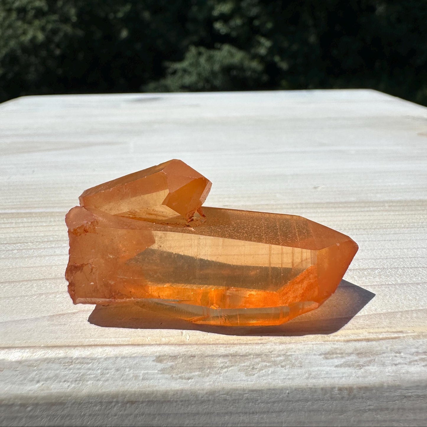 Beautiful Tangerine Quartz Small Cluster - #5