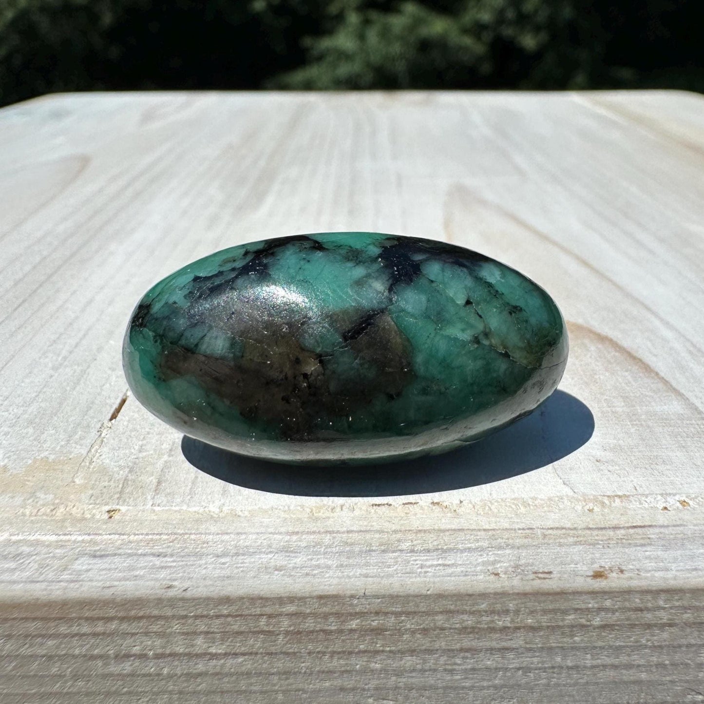 Beautiful Natural High Quality Emerald Polished Lingam - #3
