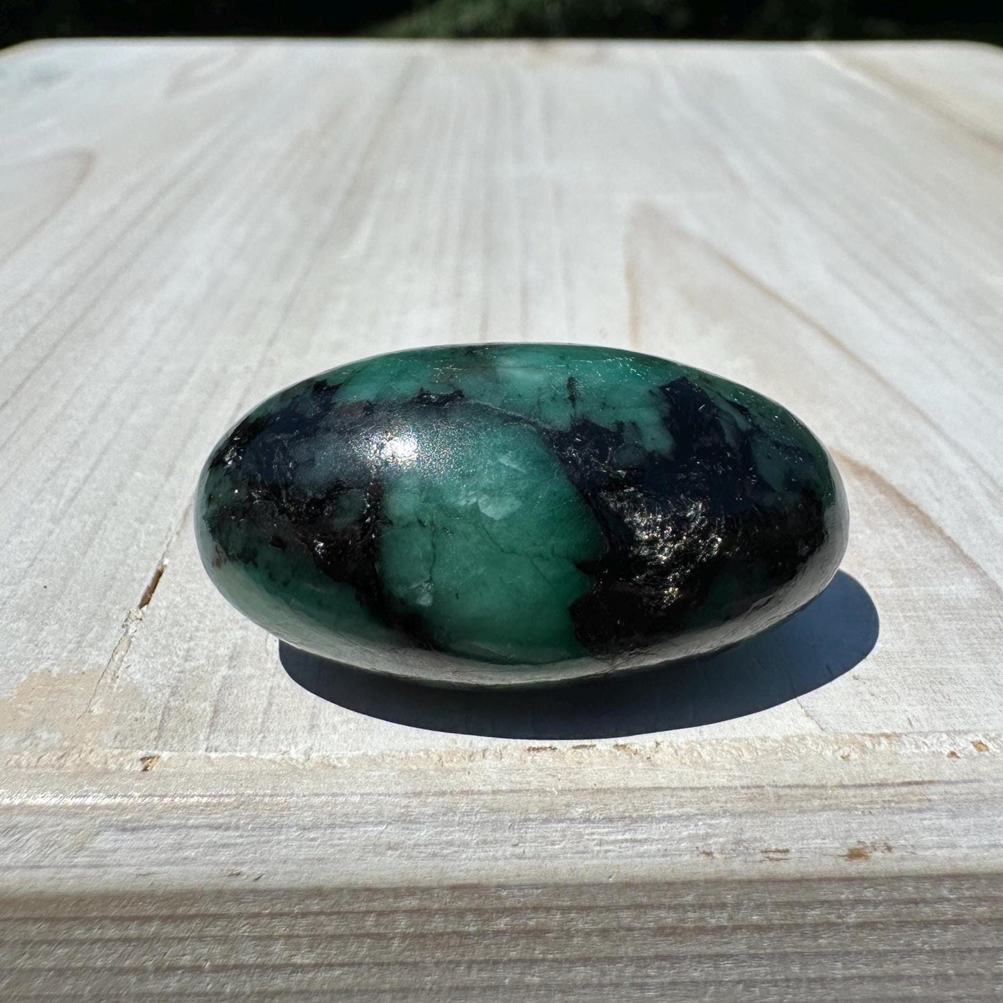 Beautiful Natural High Quality Emerald Polished Lingam - #3