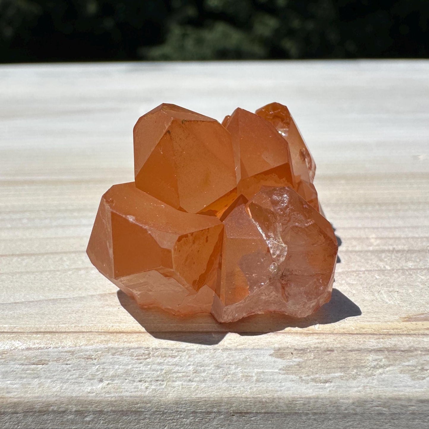 Beautiful Tangerine Quartz Small Cluster - #1