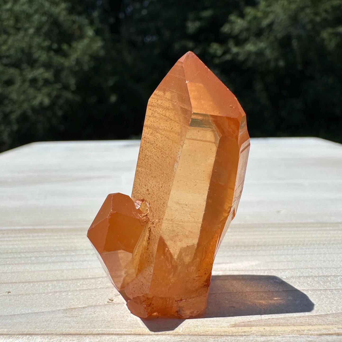 Beautiful Tangerine Quartz Small Cluster - #5