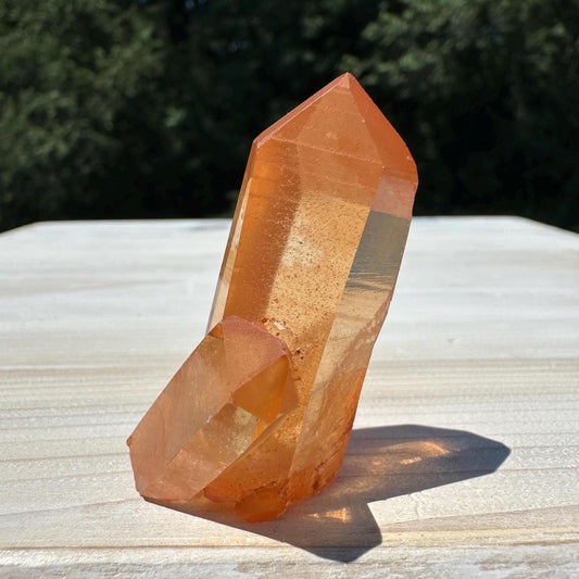 Beautiful Tangerine Quartz Small Cluster - #5