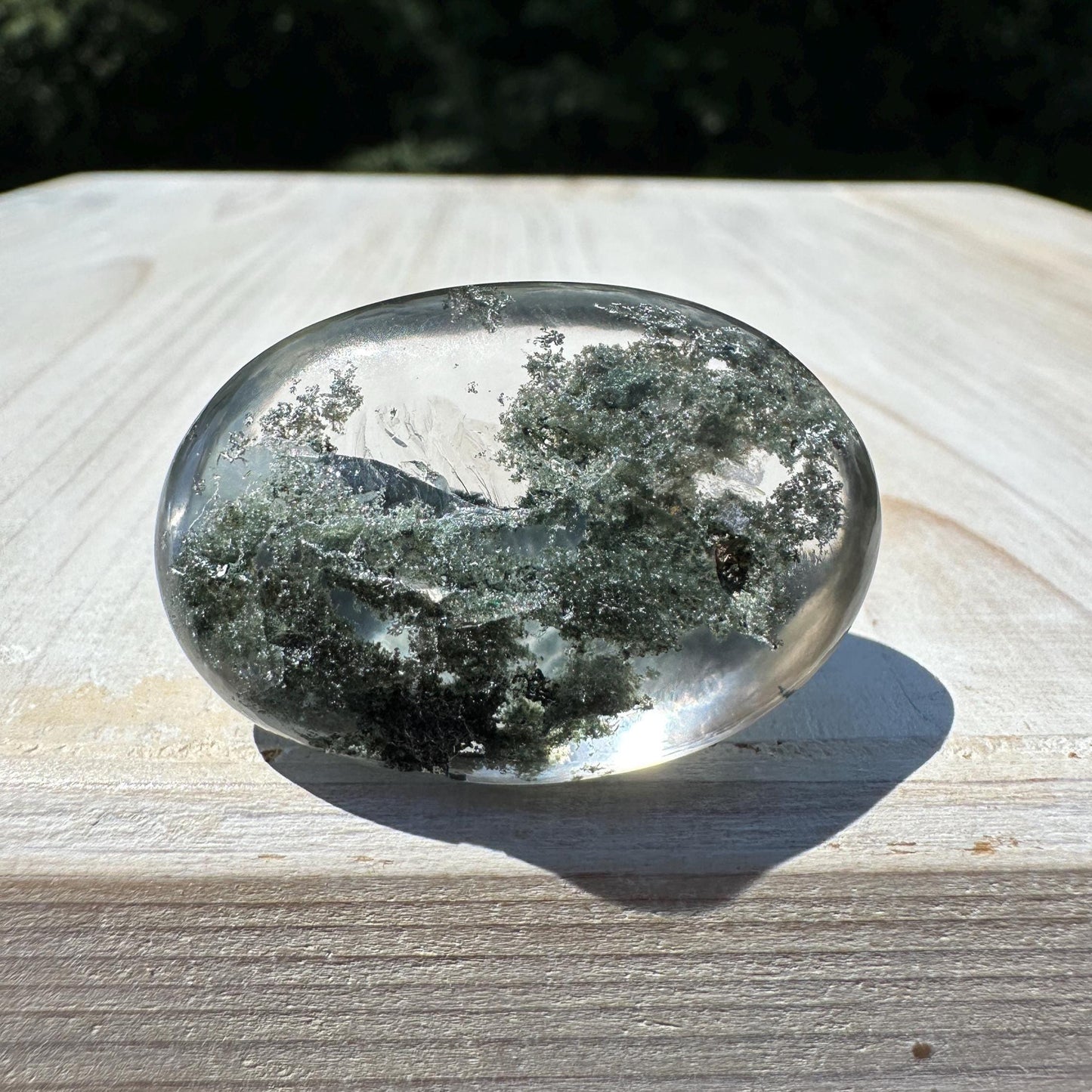 Incredible Himalayan Quartz with Green Chlorite Freeform from India - #2