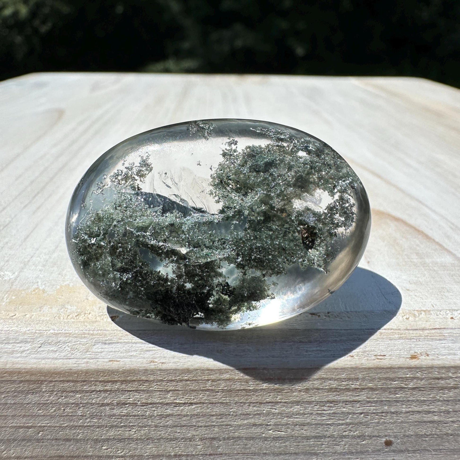 Incredible Himalayan Quartz with Green Chlorite Freeform from India - #2