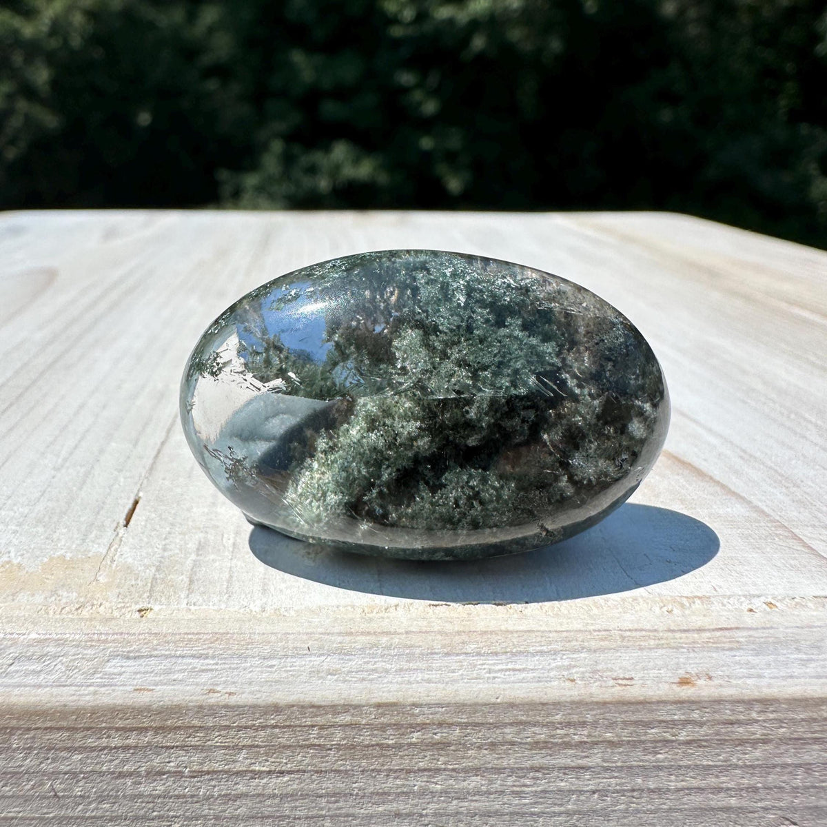 Incredible Himalayan Quartz with Green Chlorite Freeform from India - #3