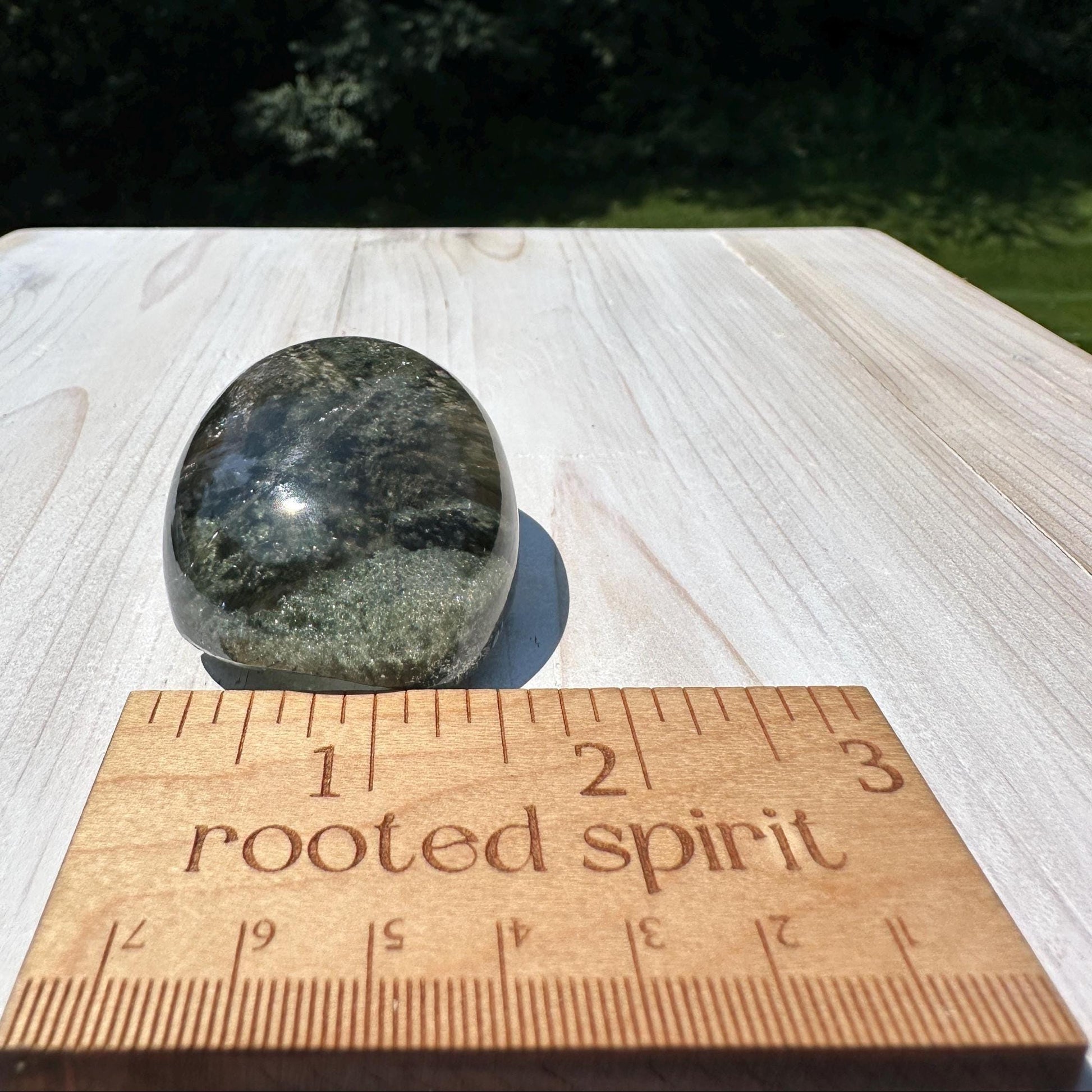 Incredible Himalayan Quartz with Green Chlorite Freeform from India - #5