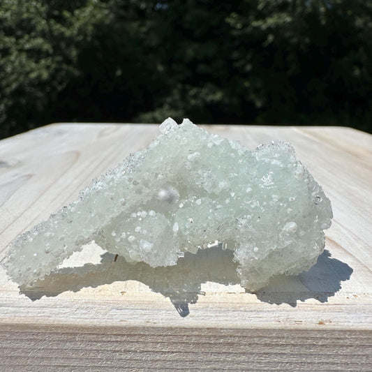 Gorgeous Prehnite with Okenite and Gyrolite Specimen from Mumbai India