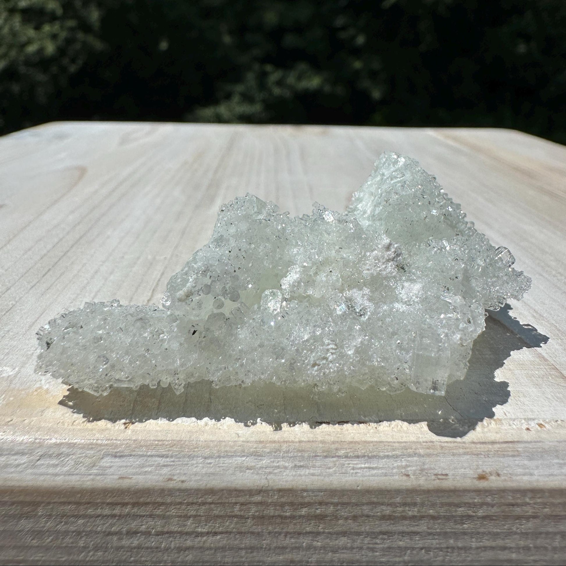 Gorgeous Prehnite with Okenite and Gyrolite Specimen from Mumbai India