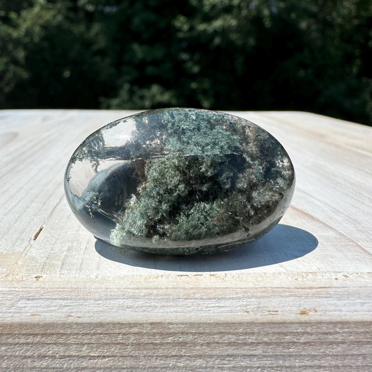 Incredible Himalayan Quartz with Green Chlorite Freeform from India - #3