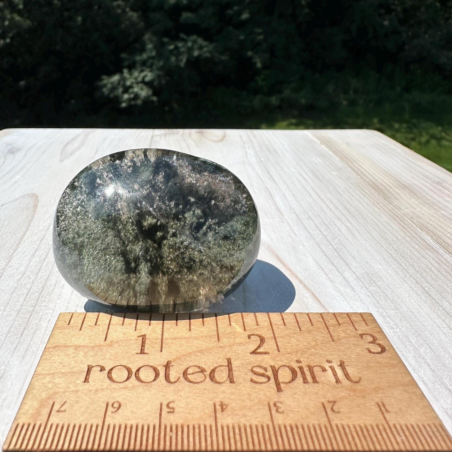 Incredible Himalayan Quartz with Green Chlorite Freeform from India - #5