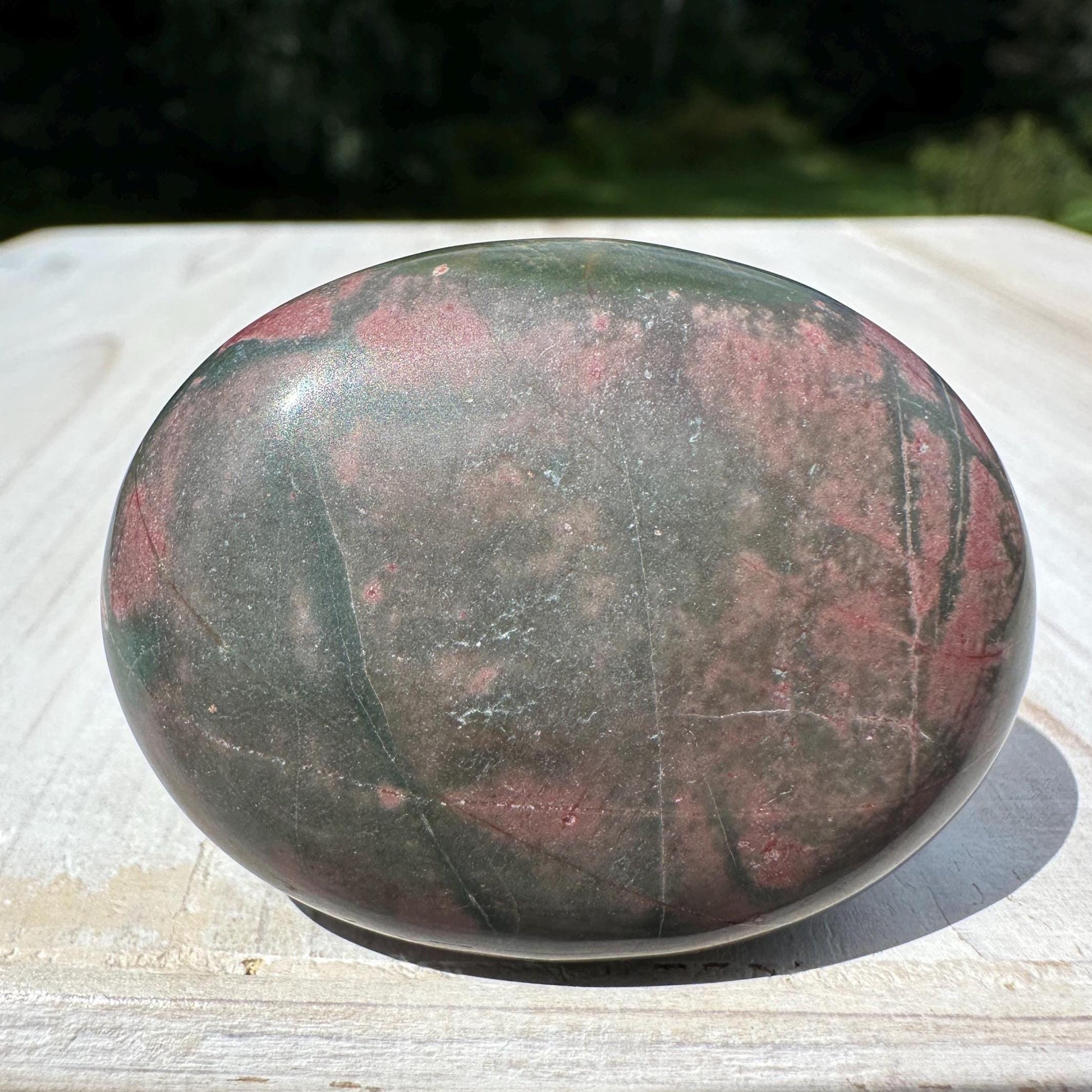 Gorgeous Cherry Creek Jasper Palm Stones - #5