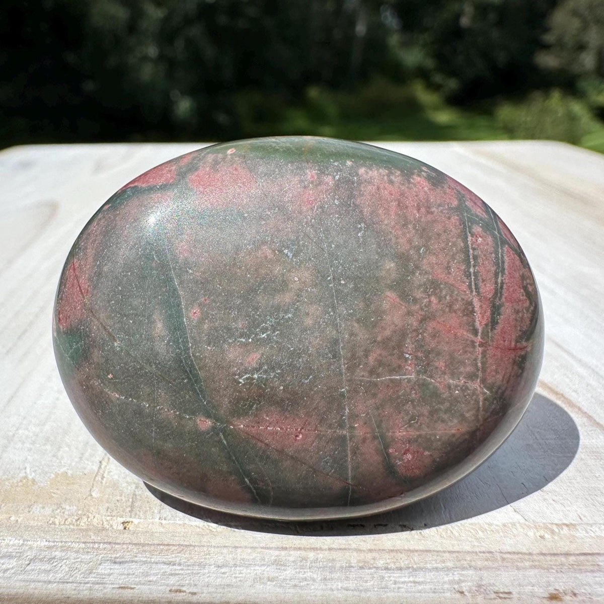 Gorgeous Cherry Creek Jasper Palm Stones - #5