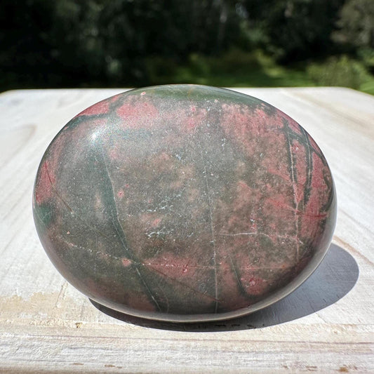 Gorgeous Cherry Creek Jasper Palm Stones - #5