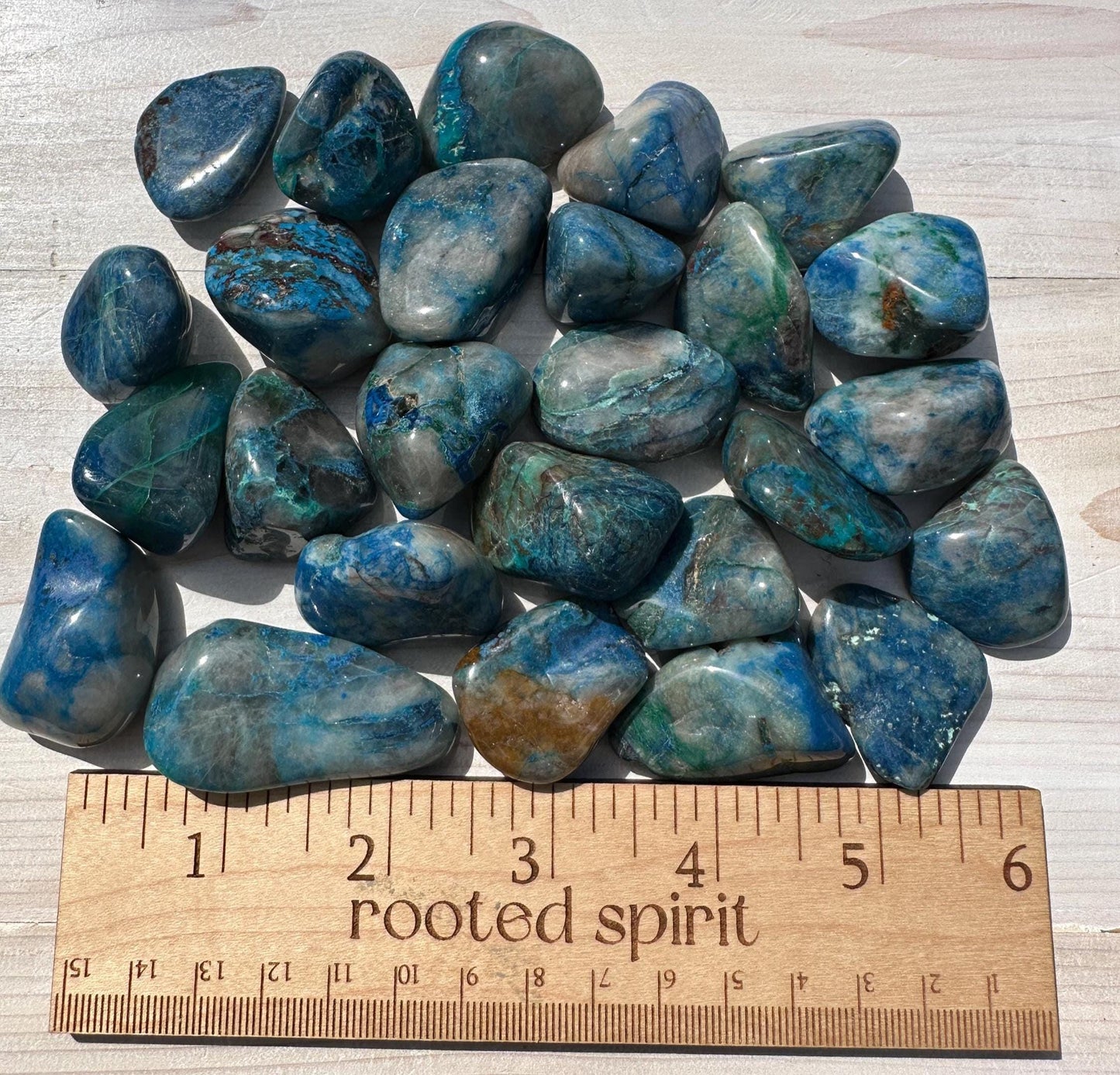 XL Shattukite in Quartz Tumbled Stone
