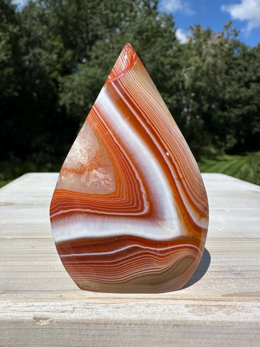 Stunning Carnelian Flame - #1