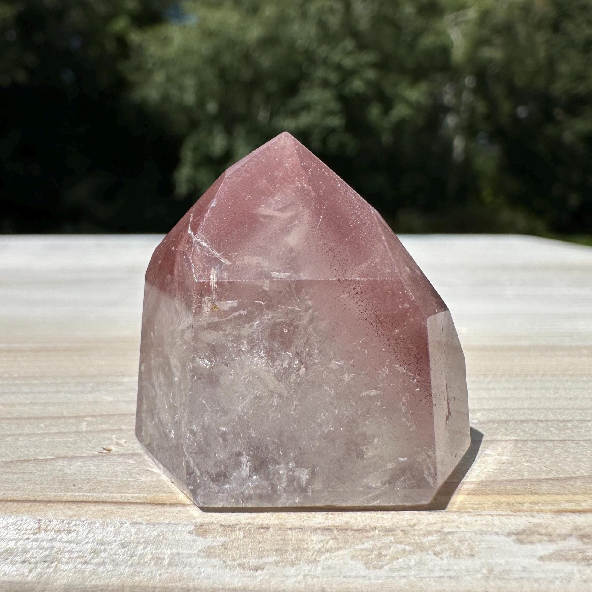 Rare Small Pink Lithium Point from Brazil - #2