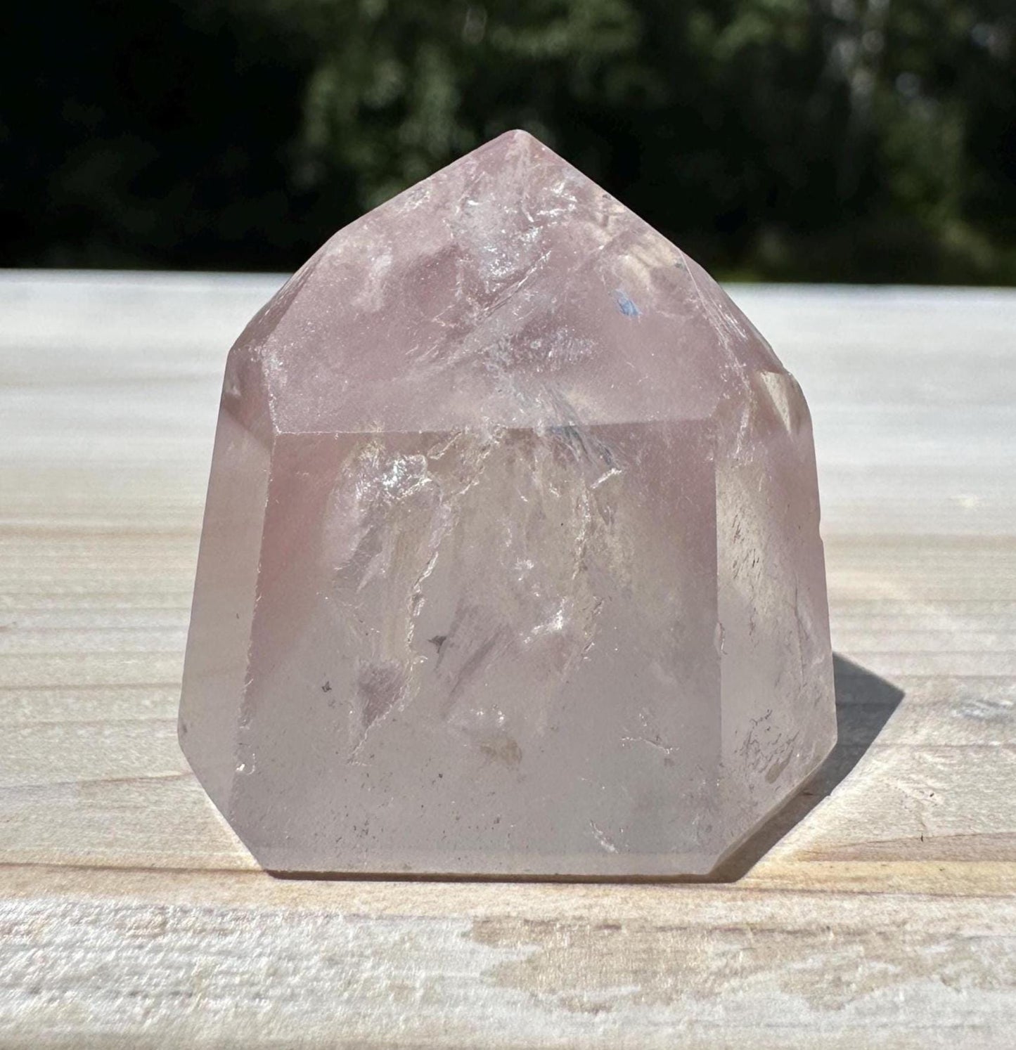 Rare Small Pink Lithium Point from Brazil - #4