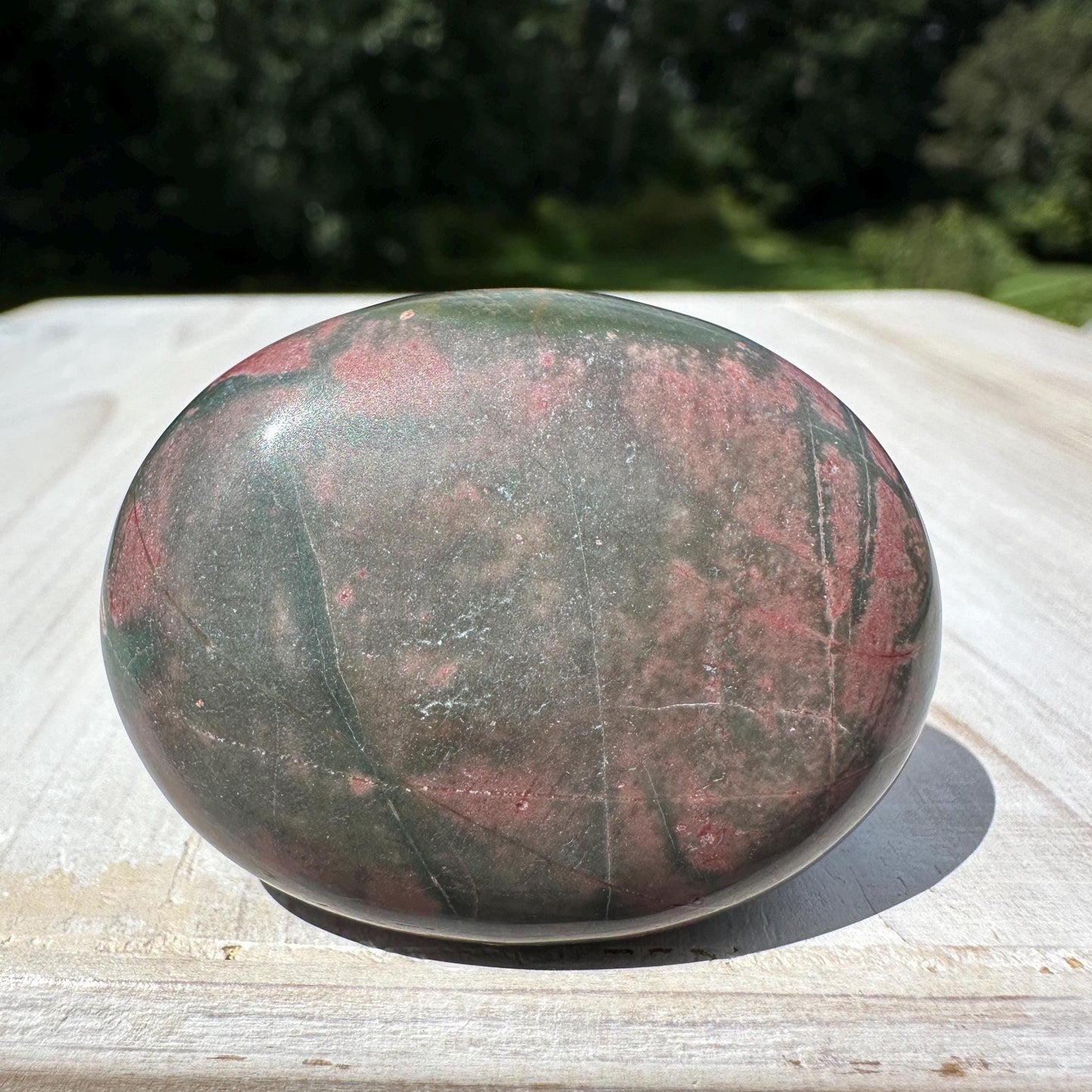 Gorgeous Cherry Creek Jasper Palm Stones - #5