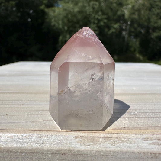 Rare Small Pink Lithium Point from Brazil - #6