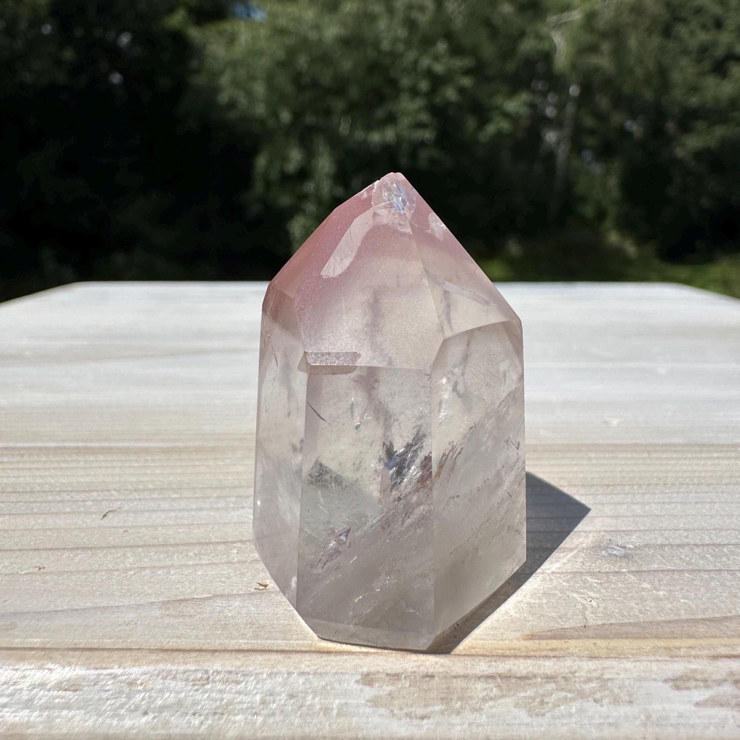 Rare Small Pink Lithium Point from Brazil - #6