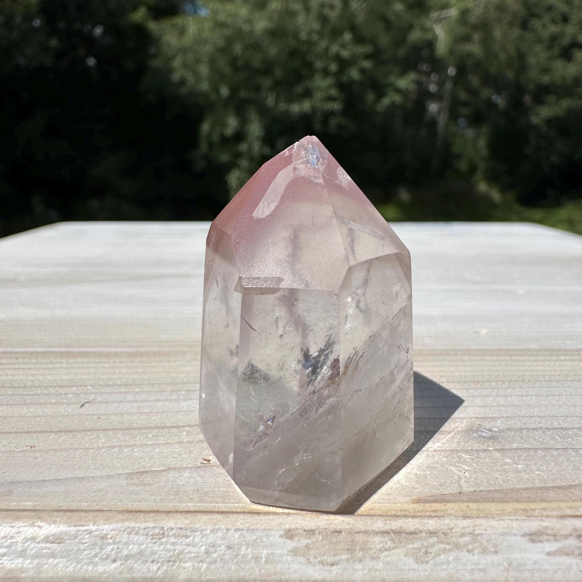 Rare Small Pink Lithium Point from Brazil - #6